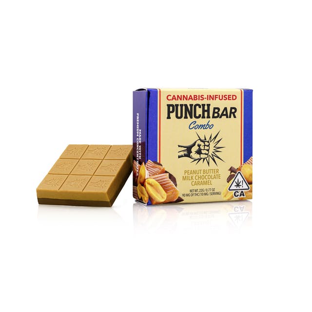 punch edibles peanut butter chocolate caramel